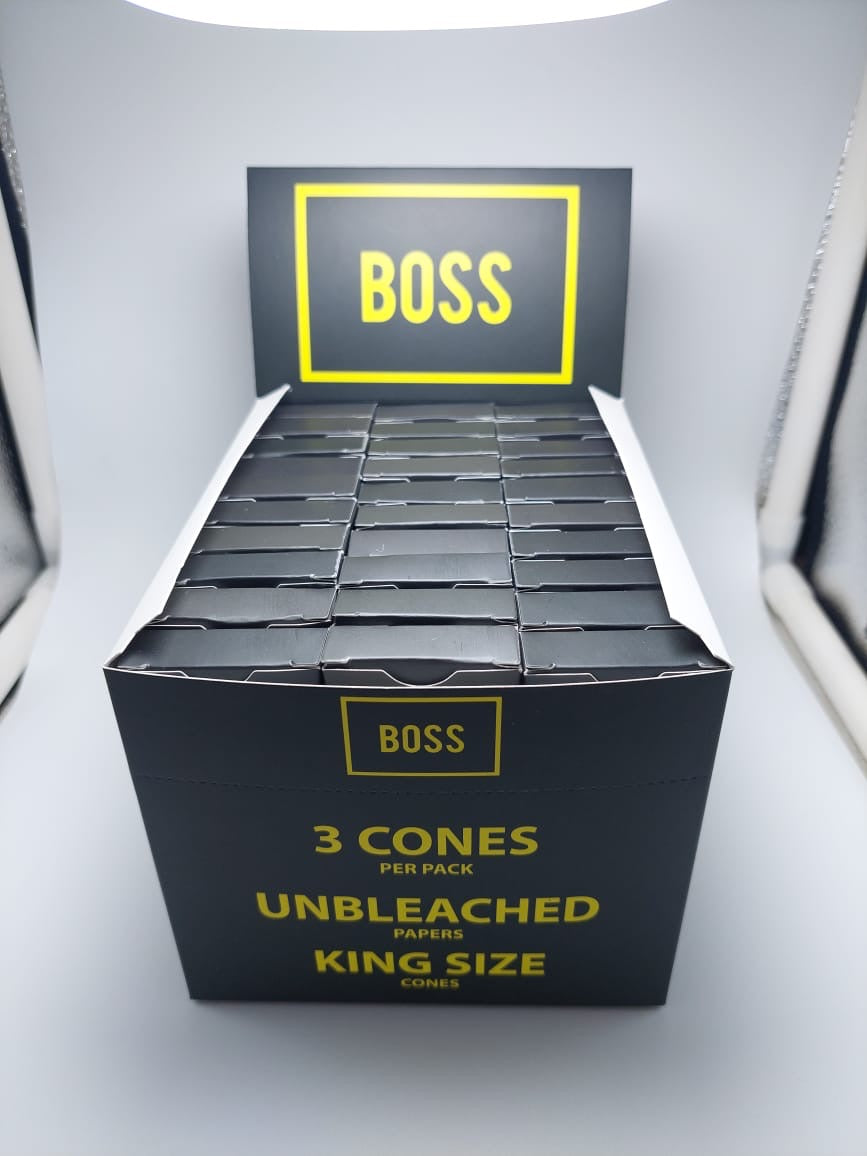 Box of King Size Cones